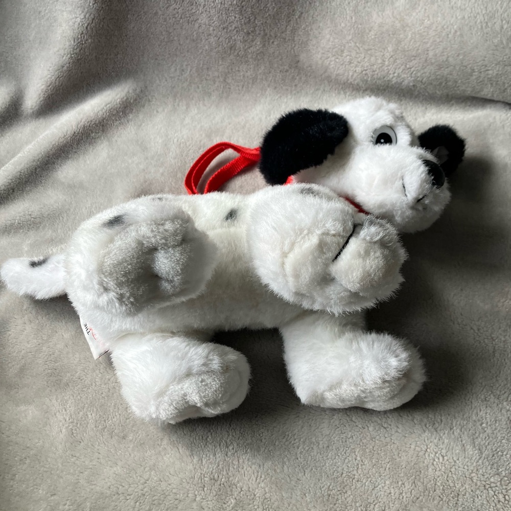 Vintage Disney Store 101 Dalmatians Puppy Dog Handbag Soft Plush Toy Bag - Picture 8 of 9